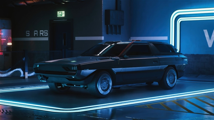 Cyberpunk 2077 Car 4K