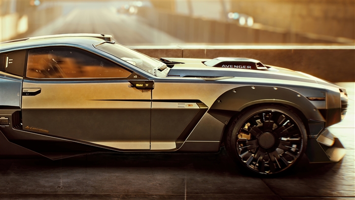 Cyberpunk 2077 Sports Car 4K