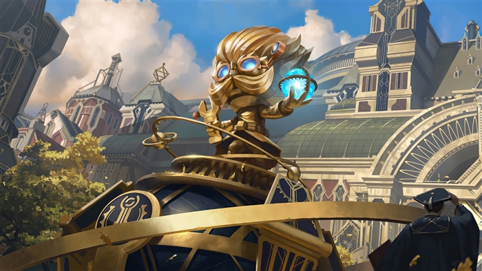 Heimerdinger from Legends of Runeterra at The University of Piltover 4K