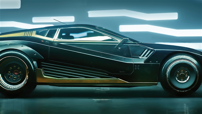 Cyberpunk 2077 Sports Car 4K