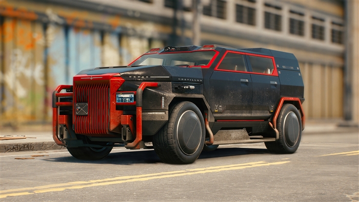 Cherillon Heavy Duty Car from Cyberpunk 2077 4K