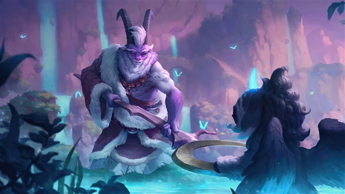Spring Guardian from Legends of Runeterra 4K