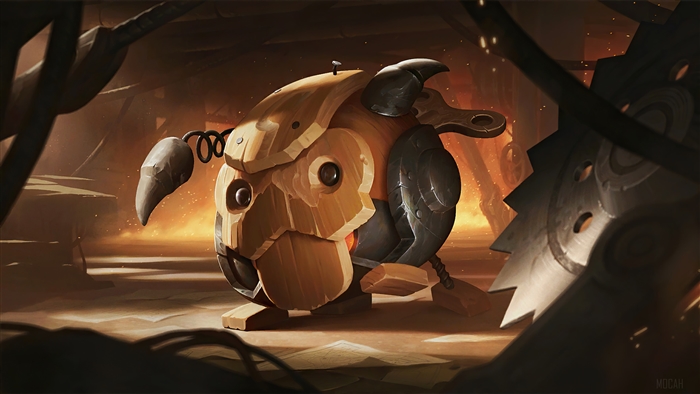 Patched Porobot from Legends of Runeterra 4K