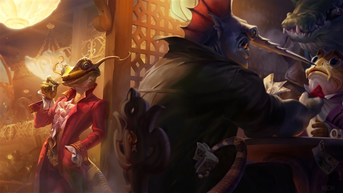 Legends of Runeterra: Lounging Lizard 4K