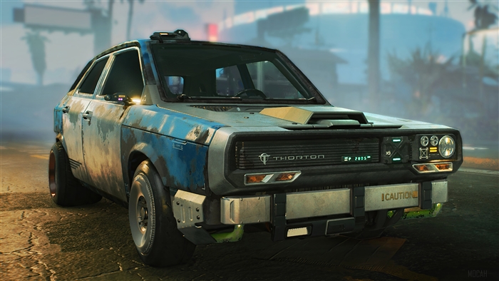 Thornton car from Cyberpunk 2077 4K
