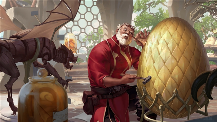 Egghead Researcher from Legends of Runeterra
