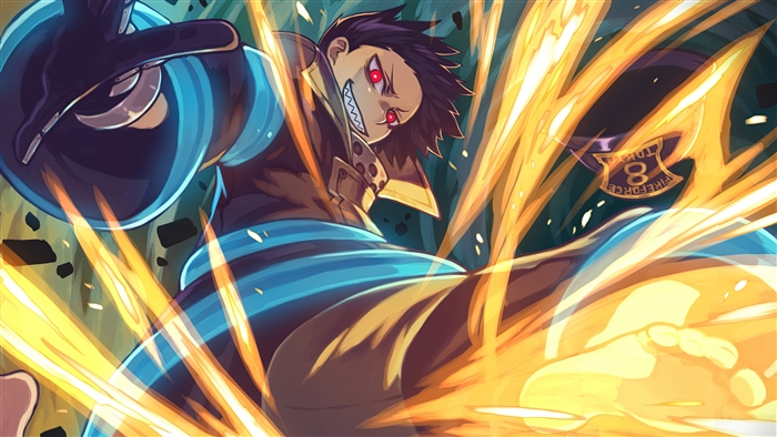 Shinra Kusakabe from Fire Force 4K