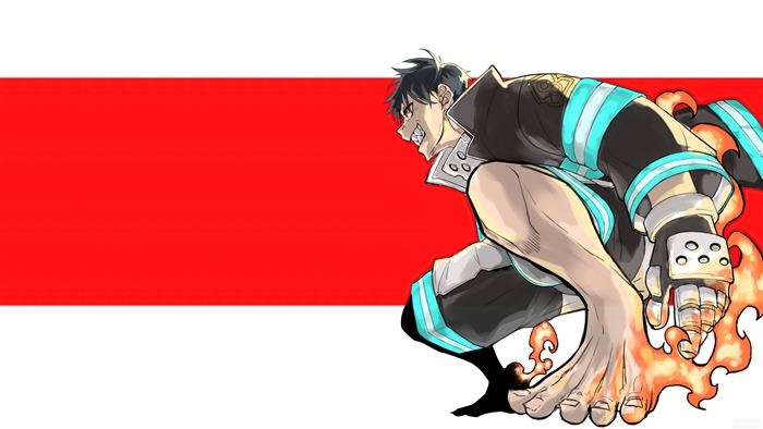 Shinra Kusakabe from Fire Force 4K