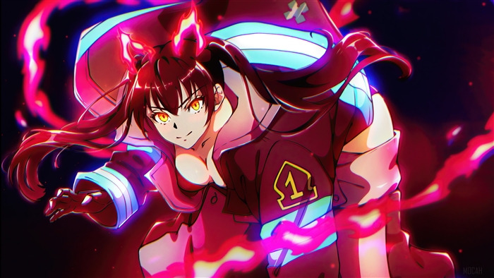 Tamaki Kotatsu from Fire Force 4K