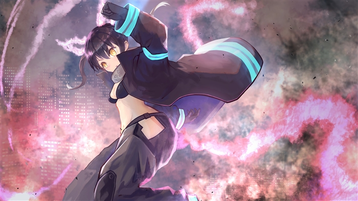 Tamaki Kotatsu from Fire Force 4K