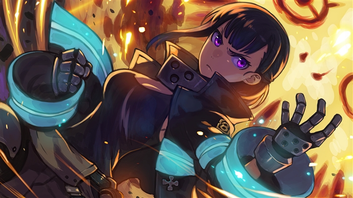 Maki Oze from Fire Force 4K
