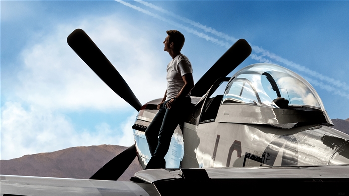Tom Cruise in Top Gun Maverick 4K