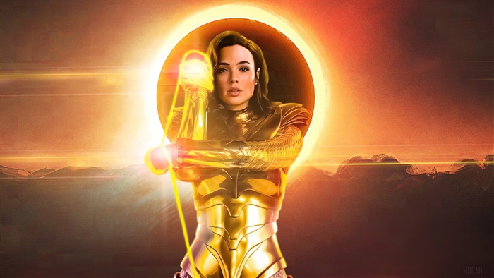 Wonder Woman in Golden Eagle Armor from Wonder Woman 1984 4K