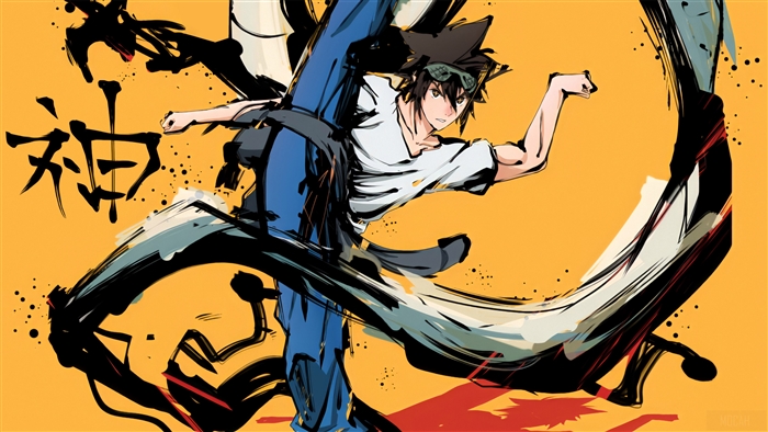 Jin Mori from The God of High School 4K