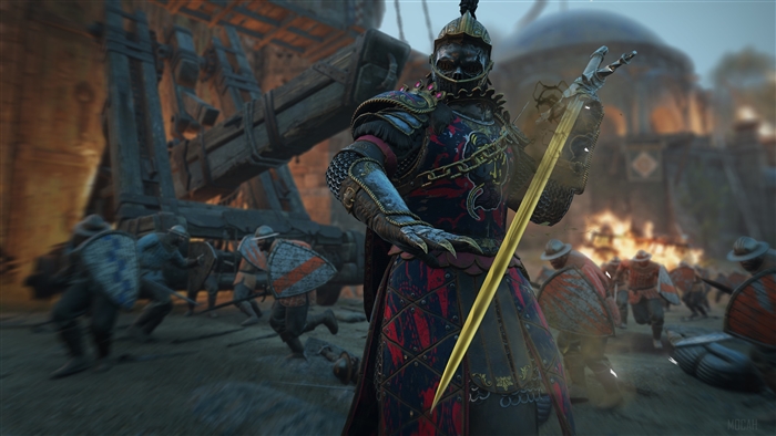The Warmonger from For Honor in 4K