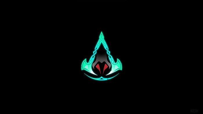 Assassin's Creed Valhalla Logo 4K