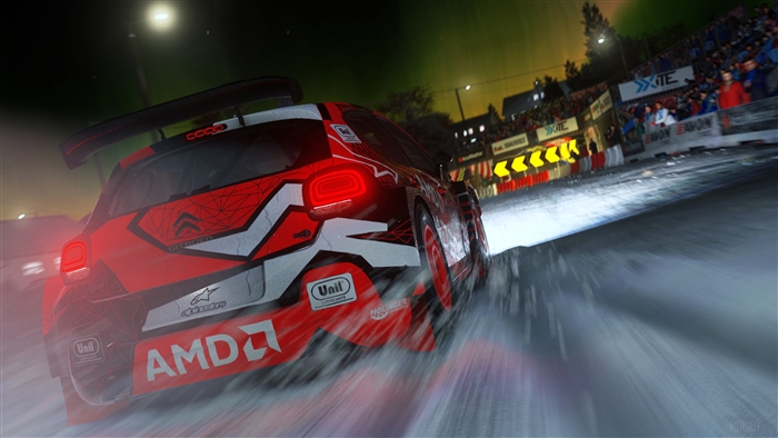 Citroen C3 WRC car in Dirt 5 4K