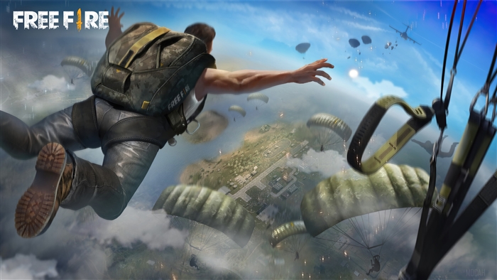 Garena Free Fire Epic Skydiving Battle Royale 4K