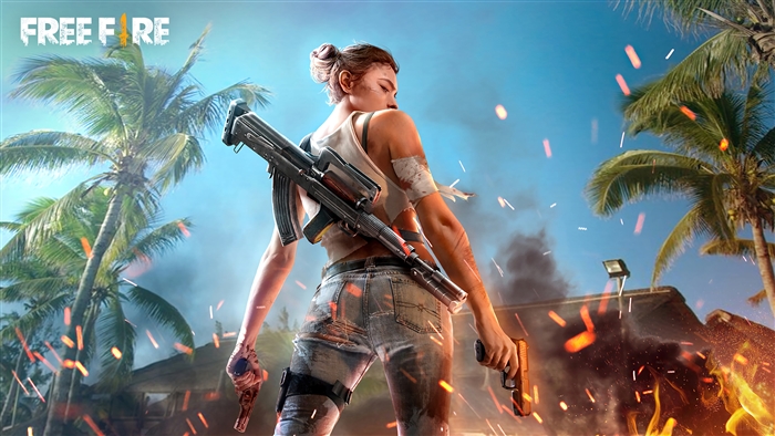 Garena Free Fire 4K Female Fighter in Action