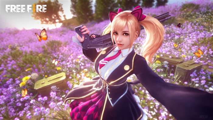 Caroline from Garena Free Fire in 4K