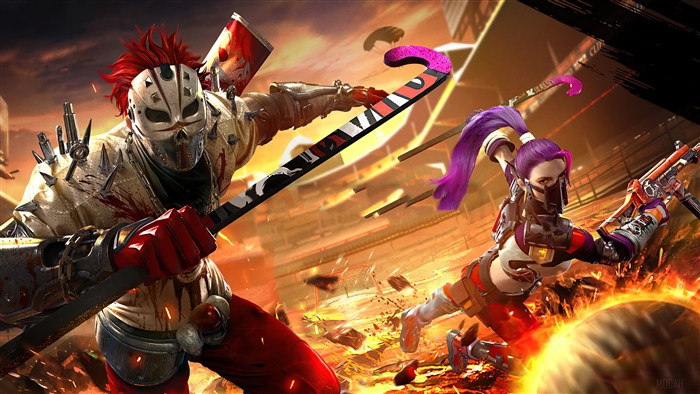 Garena Free Fire Intense Battle Scene 4K