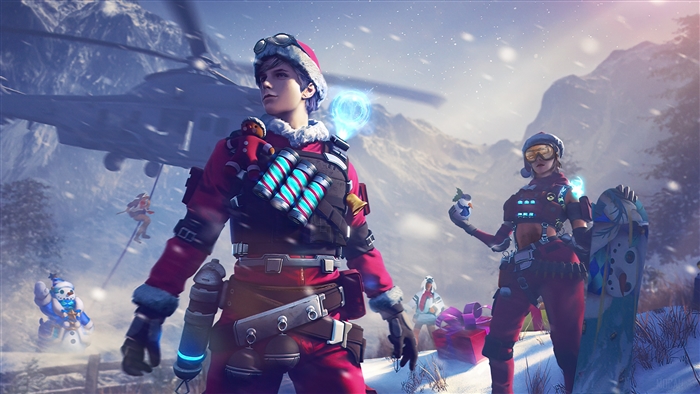 Garena Free Fire Winter Battle Royale 4K
