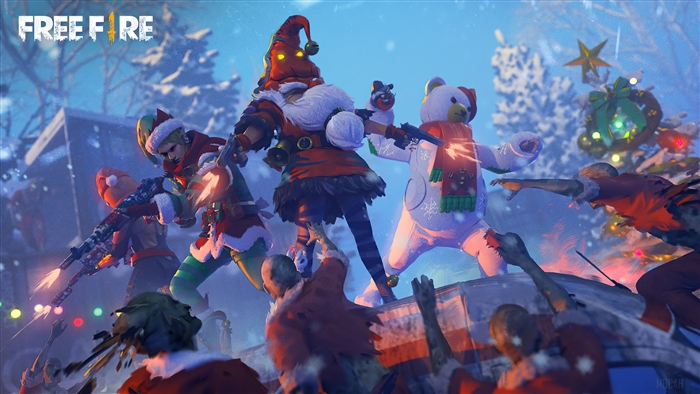 Garena Free Fire Winterland Battle Royale 4K Action