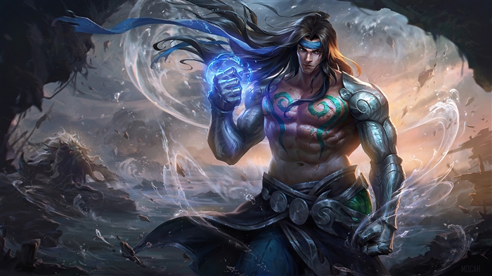 Badang Tribal Warrior Mobile Legends 4K