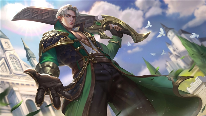 Alucard Lone Hero Skin Mobile Legends 4K