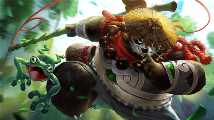 Akai the Panda Warrior from Mobile Legends Bang Bang 4K