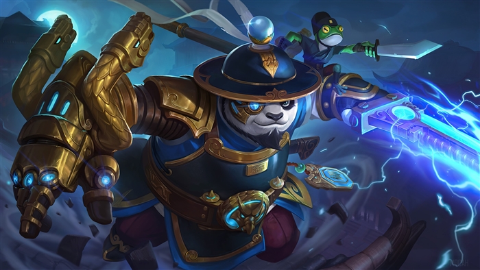 Akai Magistrate Skin Mobile Legends 4K Artwork