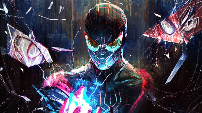 Miles Morales Spider-Man 4K Electric Action