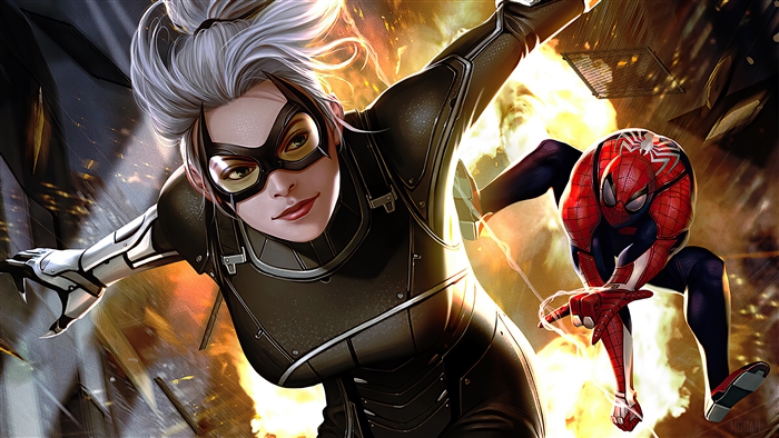 907465 4K, Spider-Man, Marvel Cinematic Universe, video games, Peter  Parker, Spider-Man (2018), Felicia Hardy, Black Cat, Black Cat (character),  Insomniac Games - Rare Gallery HD Wallpapers