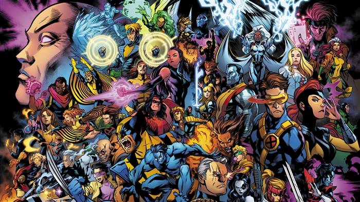 X-Men Members from Marvel Comics 4K