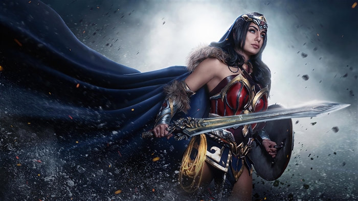 Wonder Woman from DC Comics Cosplay 4K
