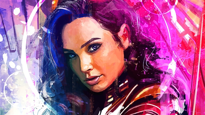 Wonder Woman from DC Comics, Art 4K
