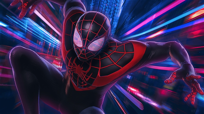 Miles Morales from Marvel Comics Spider-Man 4K