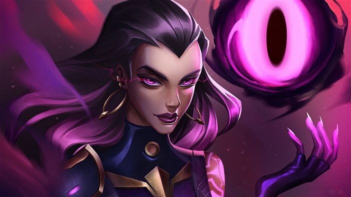 Reyna from Valorant using an ability