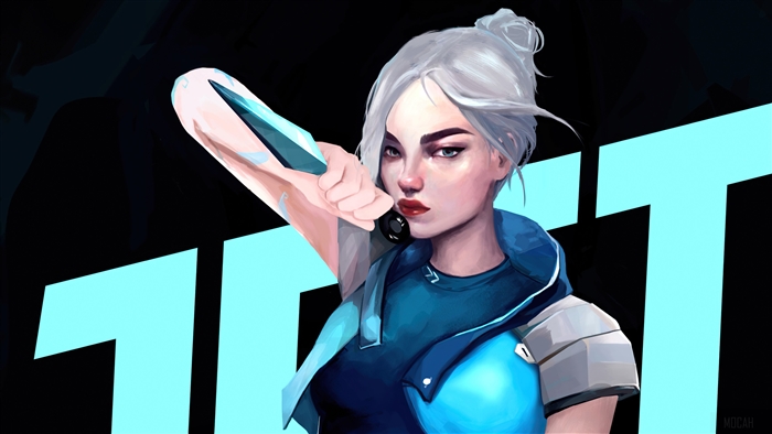 Jett from Valorant 4K