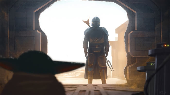 The Mandalorian from The Mandalorian TV Series 4K