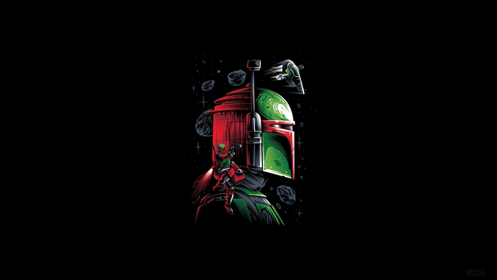 Boba Fett 4K Art from The Mandalorian