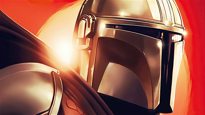 The Mandalorian from TV Series Art 4K