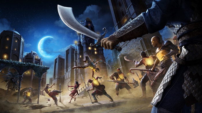 Prince of Persia The Sands of Time Remake Battle 4K