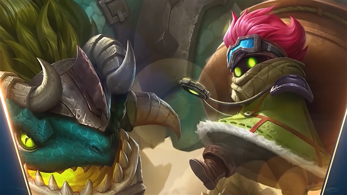 Barats and a character from Mobile Legends Bang Bang 4K
