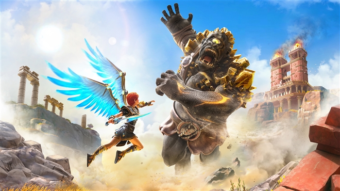 Immortals Fenyx Rising Key Art 4K