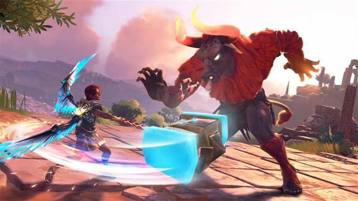 Immortals Fenyx Rising: Minotaur Fight 4K