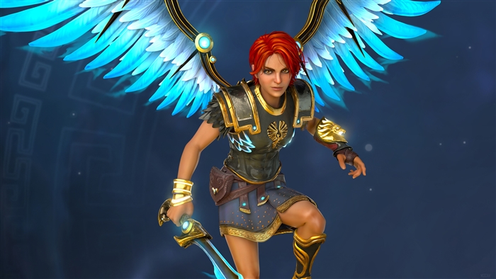 Fenyx from Immortals Fenyx Rising with wings