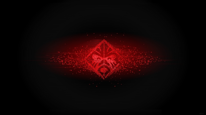 HP Omen Glitch Digital Art 4K