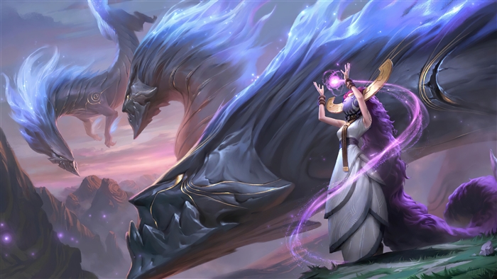 Herald of Dragons from Legends of Runeterra 4K