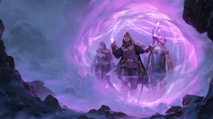 Tyari The Traveler and Allies in Targon 4K